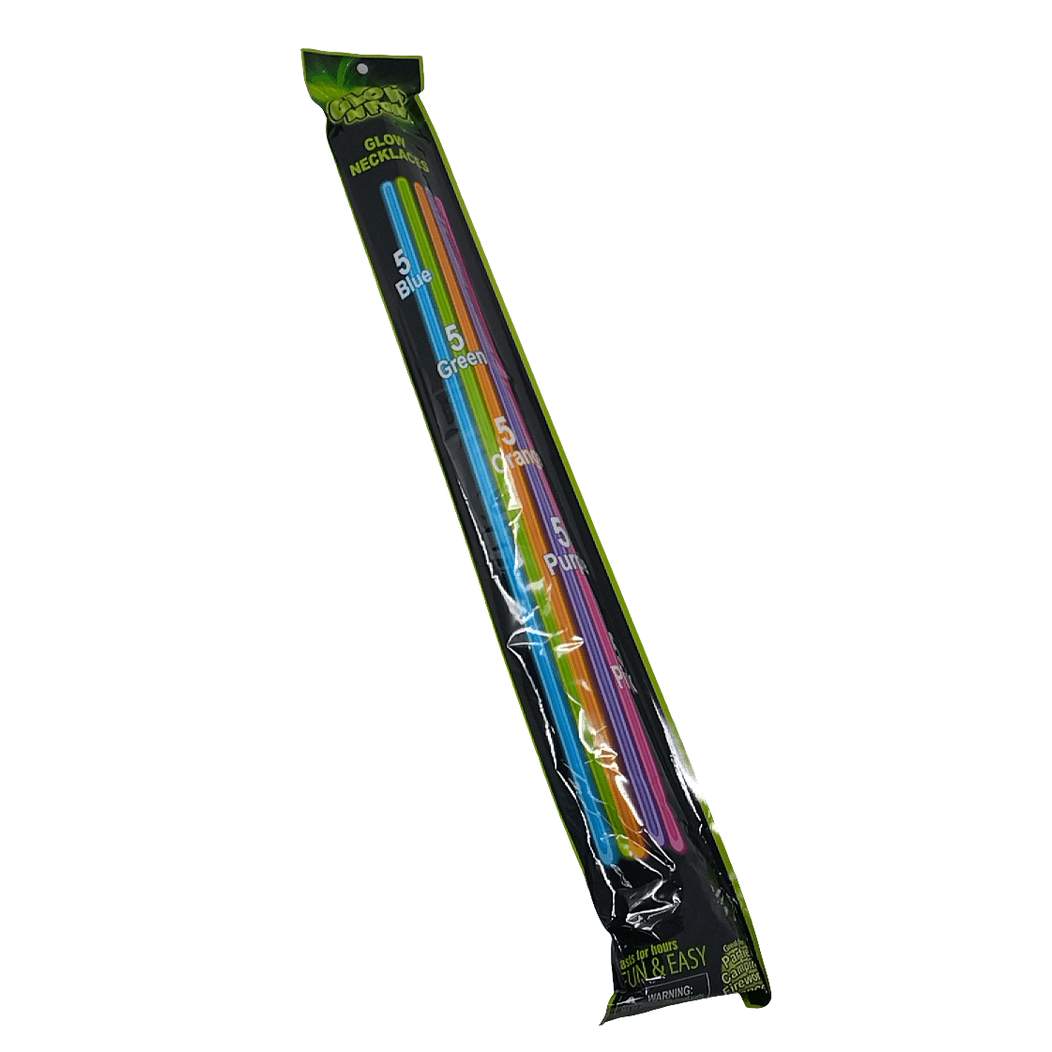 GLOW NECKLACES 25PCS