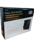 FILE HOLDER WALL MOUNTED 3 POCKET LETTER SMOKE