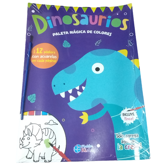PALETA MAGICA DE COLORES-DINOSAURIOS