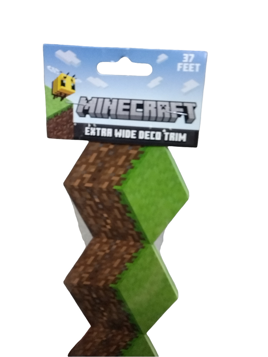 MINECRAFT DIE CUT BLOCKS BORDER