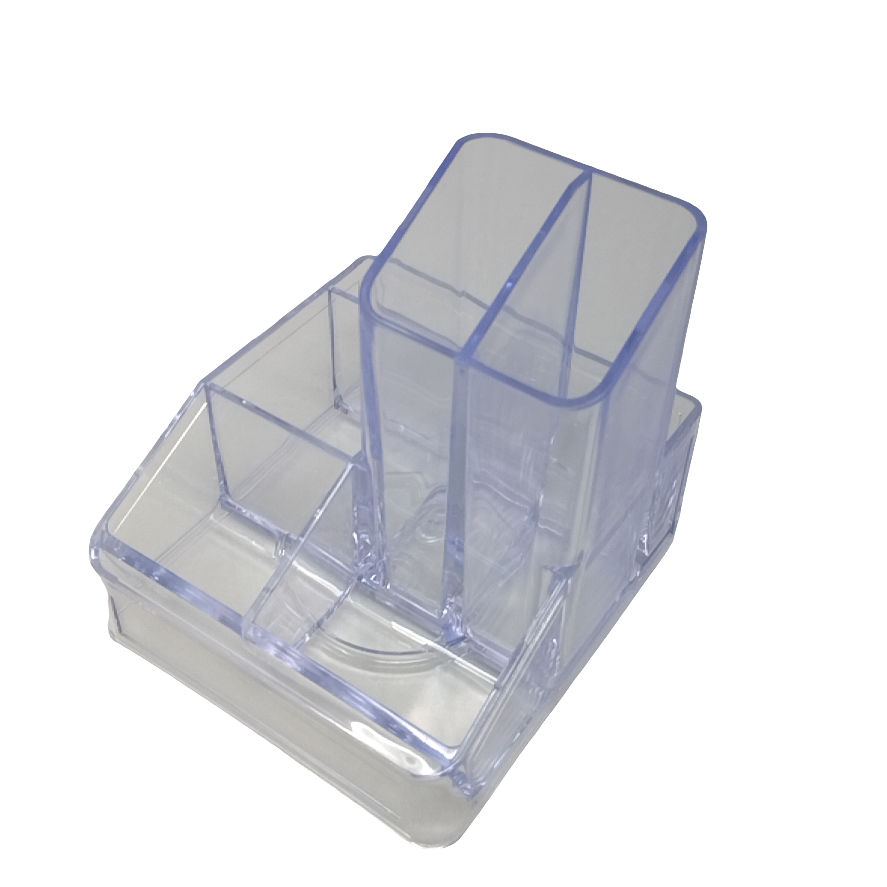 DESK ORGANIZER CUADRADO CLEAR