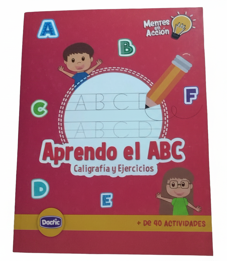 Libro Aprendo el ABC | Caligrafía y Ejercicios |50 pgs