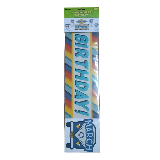 ADVENTURE BIRTHDAY MINI BULLETIN SET