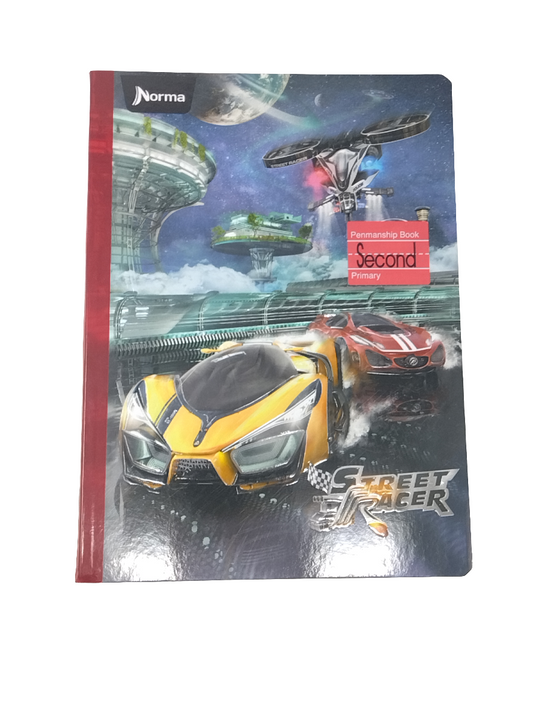 LIBRETA SECOND STREET RACER 160 PG