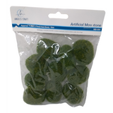 MOSS STONE, APPROX. 3.5X4.5CM 10CT