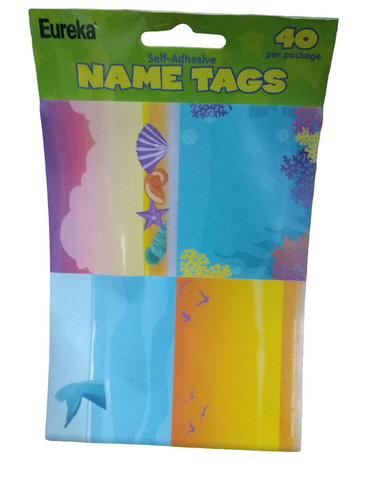 SEAS THE DAY NAME TAGS