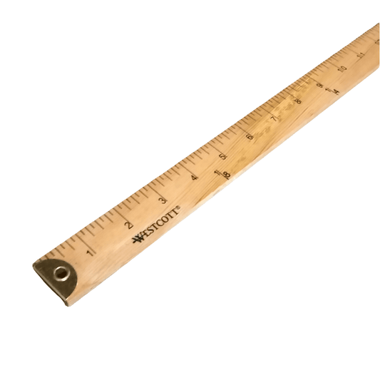RULER 36" WOOD