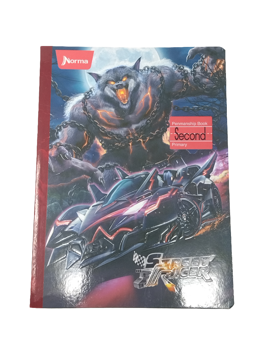 LIBRETA SECOND STREET RACER 160 PG