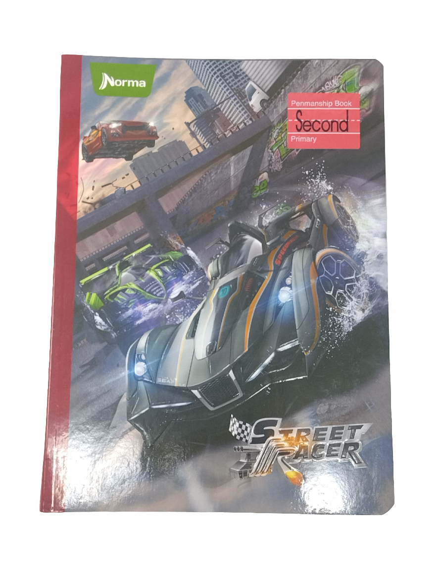 LIBRETA SECOND STREET RACER 160 PG