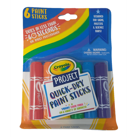 ASST COLOR PAINT STICKS CRAYOLA