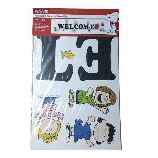 PEANUTS® GIANT WELCOME BULLETIN BOARD SET