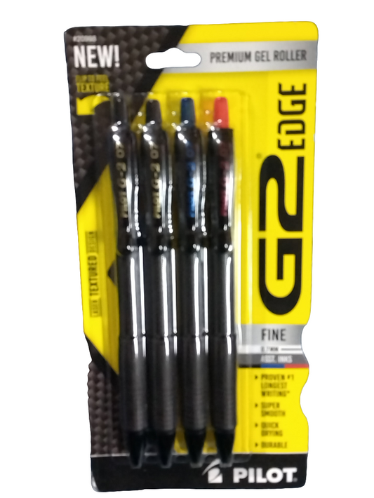 G27 Edge 4Pk Asst Blk/Blu/Red