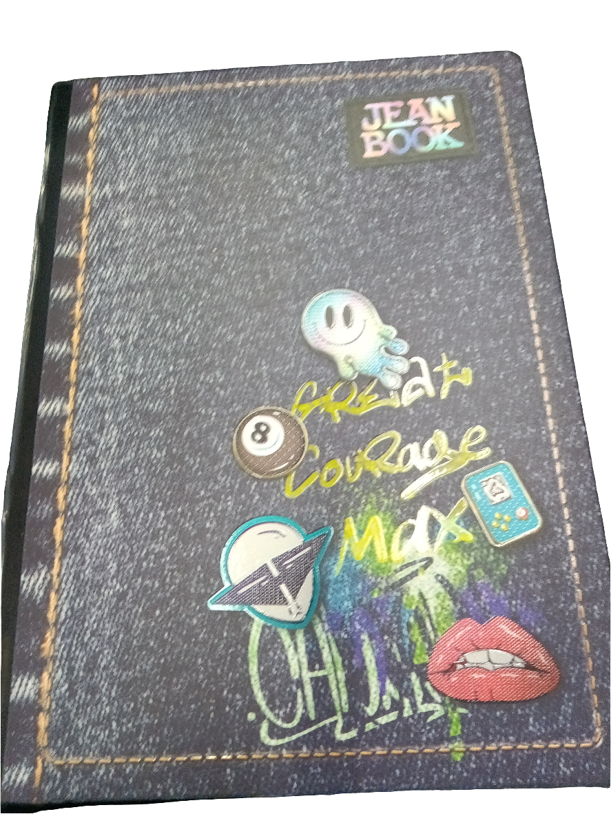 LIBRETA COSIDA JEAN BOOK REVOLUTION