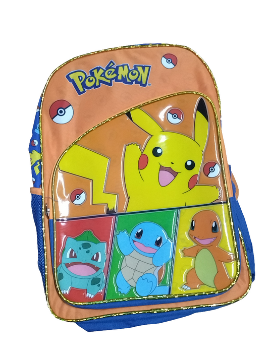 BACK PACK PRIMARIA INFANTIL MASCULINO THE POKEMON