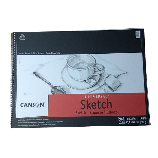 35 PAGES SKETCH PAD 18"X24"