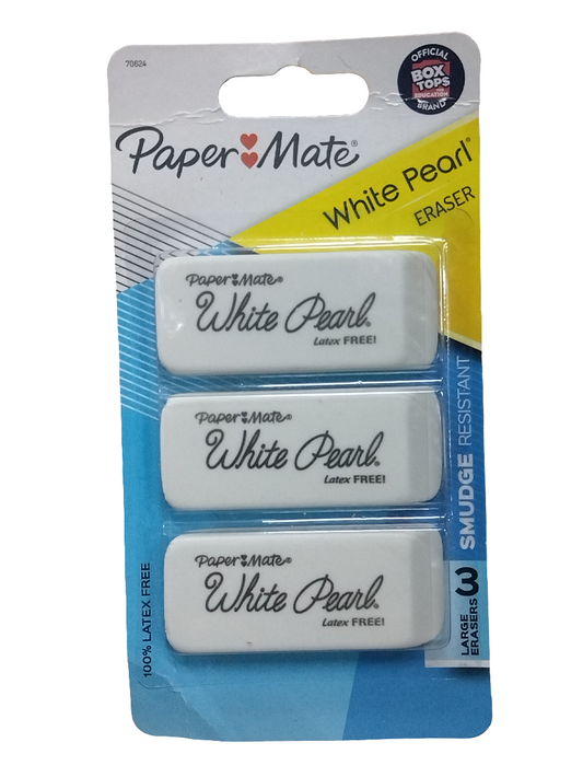 WHITE PEARL CLUTH ERASER