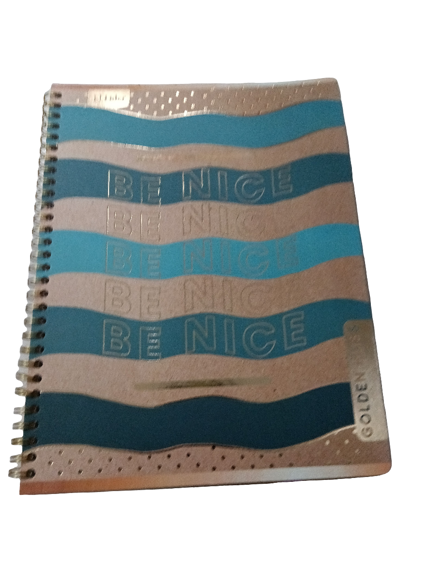 LIBRETA ESPIRAL GOLDEN BLISS
