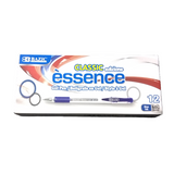 ESSENCE GEL-PEN BLUE WITH CUSHION GRIP 12/BOX