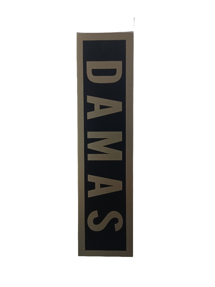 CA LETRERO "DAMAS" 2"X8"