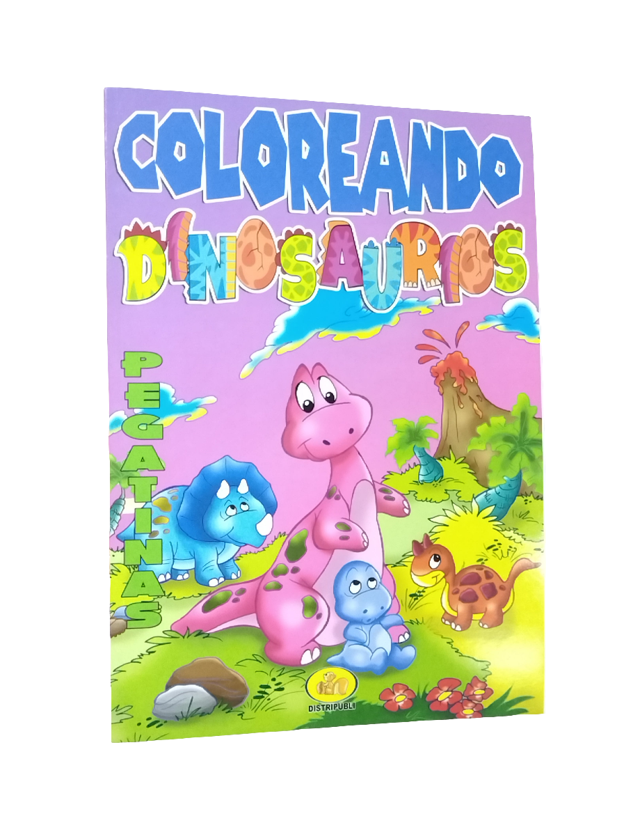 COLOREANDO DINOSAURIOS