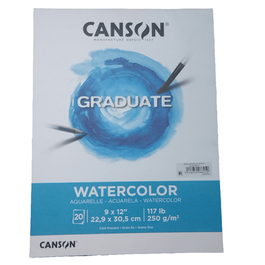 20 SHEETS WATERCOLOR PAD GRAD