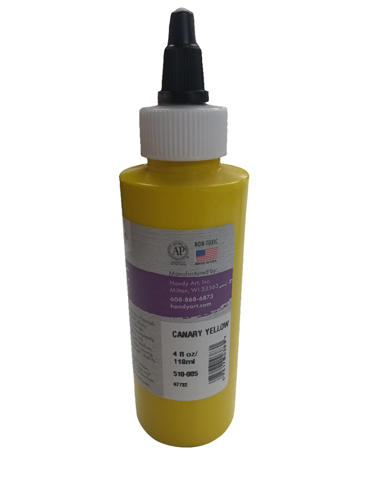 FABRIC PAINT 4OZ YELLOW