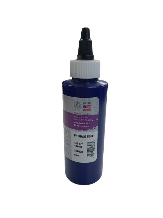 FABRIC PAINT 4OZ BLUE
