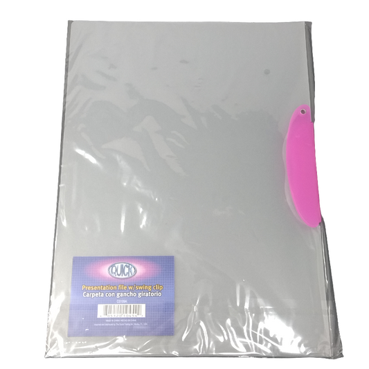 REPORT COVER SWING CLIP