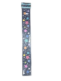 STAR BRIGHT COLORFUL STARS ON BLACK EZ BORDER