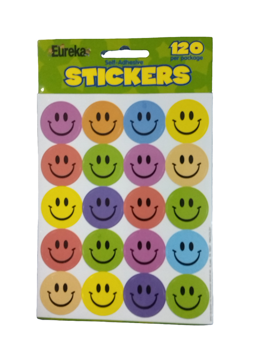 TRENDY SMILES THEME STICKERS 120 STICKERS