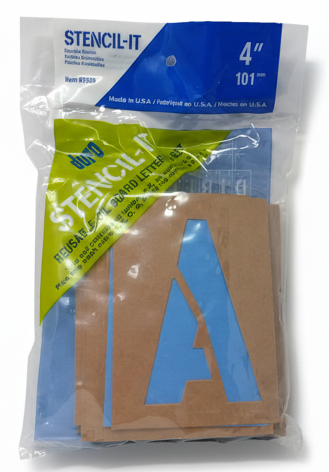 Reusable Stencil Kit | 4"