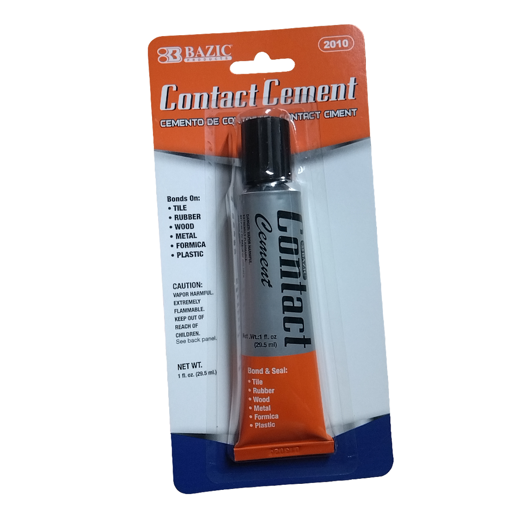 BAZIC 1 FL OZ (30 ML) CONTACT CEMENT ADHESIVE