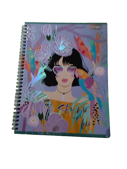 LIBRETA ESPIRAL BOTANIKA RAYADO VENTANA