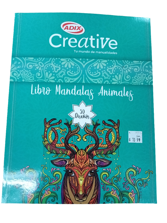 LIBRO MANDALA ANIMALES 50 PAGS