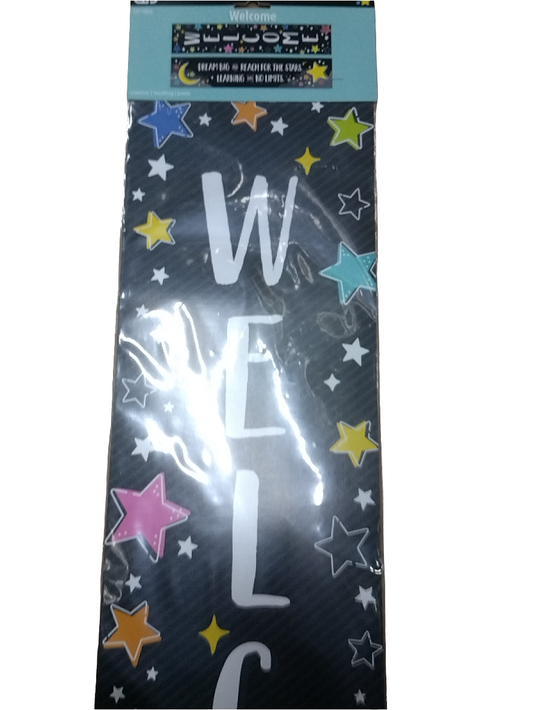 STAR BRIGHT WELCOME BANNER