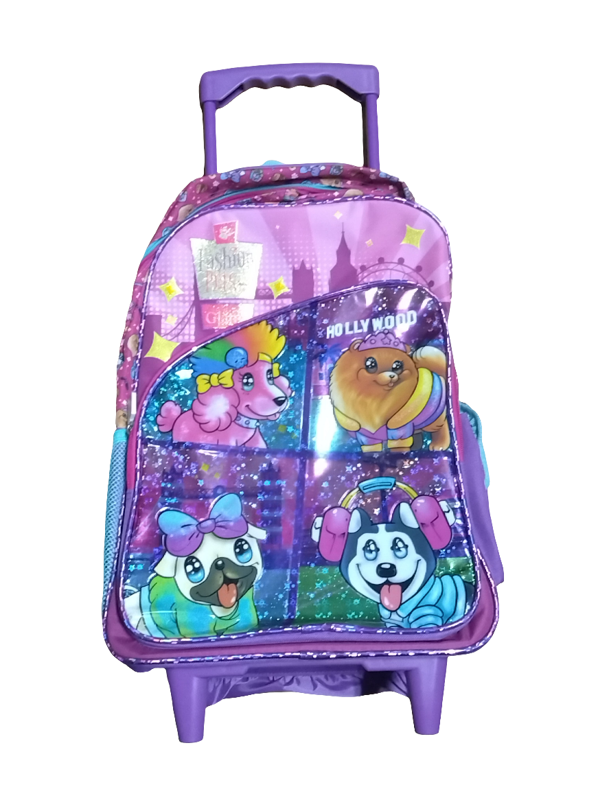 BACK PACK ROLLING C/R PRIMARIA FEMENINO FASHION PETS