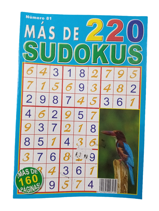 LIBRO SUPER SUDOKU +220