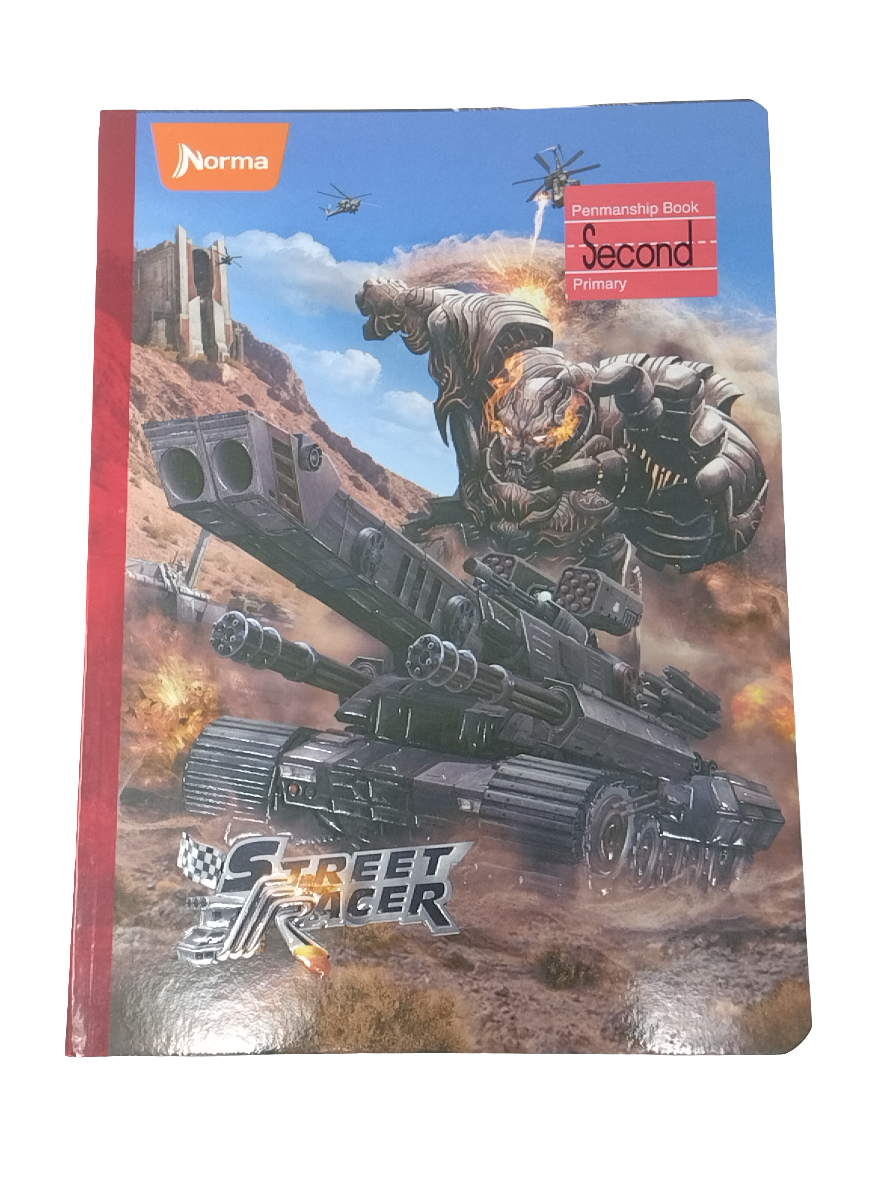 LIBRETA SECOND STREET RACER 160 PG