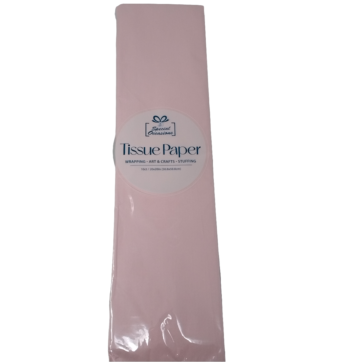 LIGHT PINK TISSUE PAPER 10 SHEETS