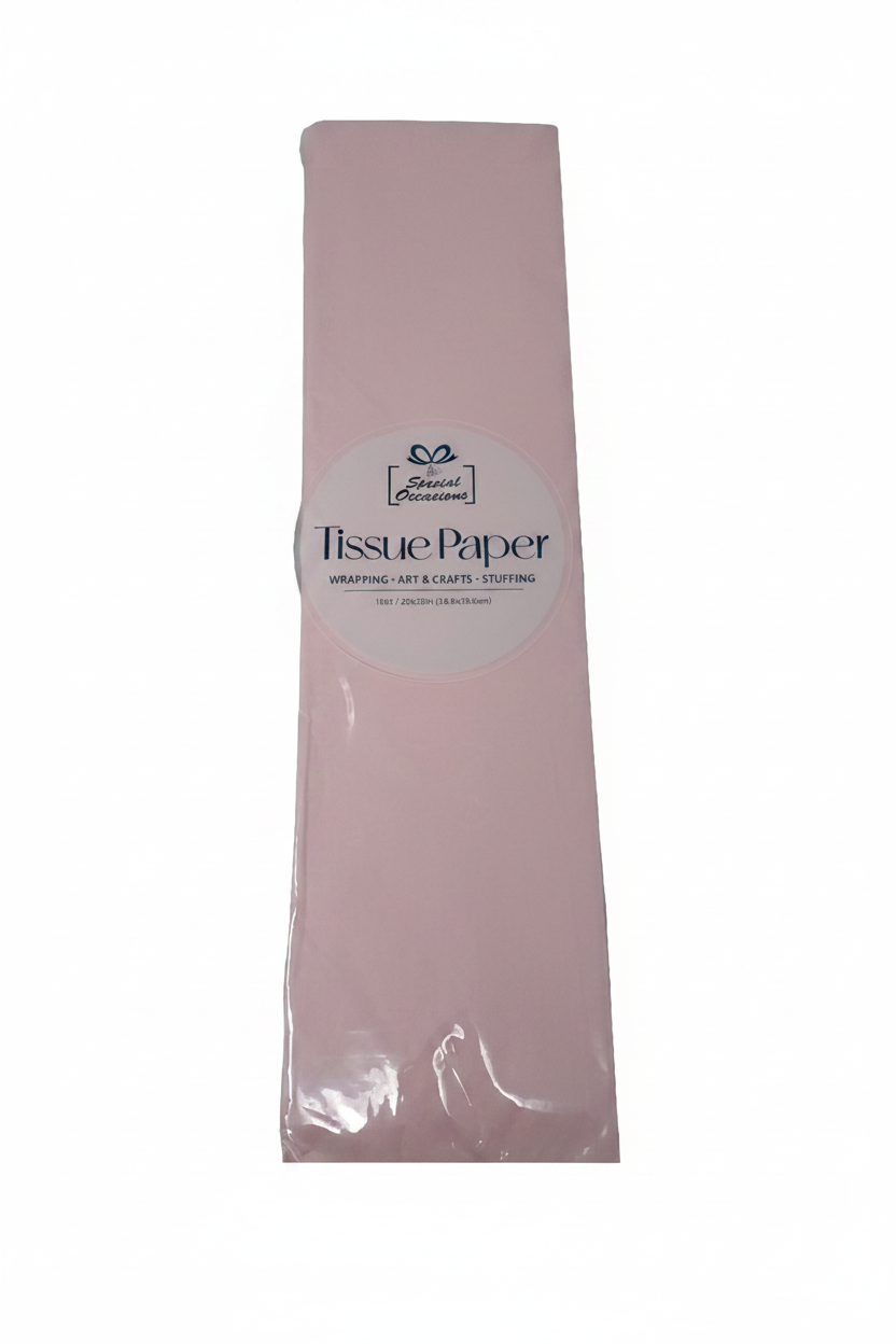 LIGHT PINK TISSUE PAPER 10 SHEETS