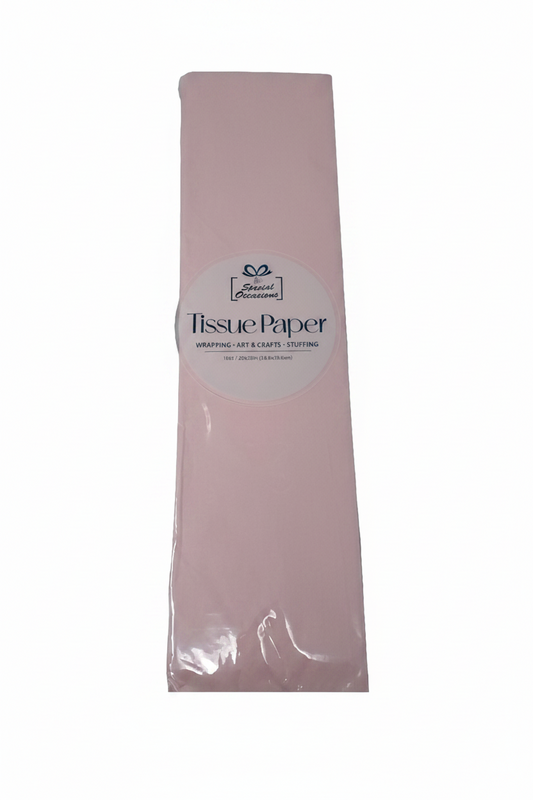 LIGHT PINK TISSUE PAPER 10 SHEETS