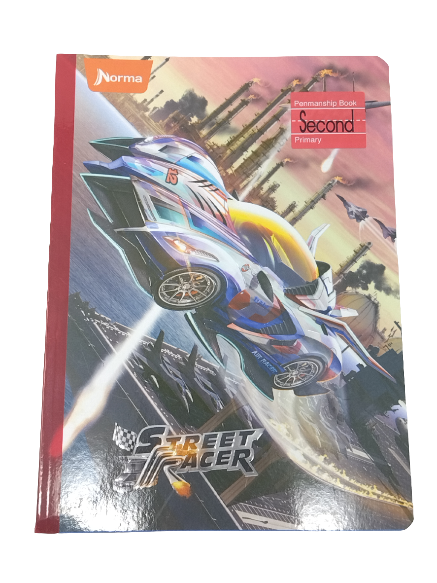 LIBRETA SECOND STREET RACER 160 PG