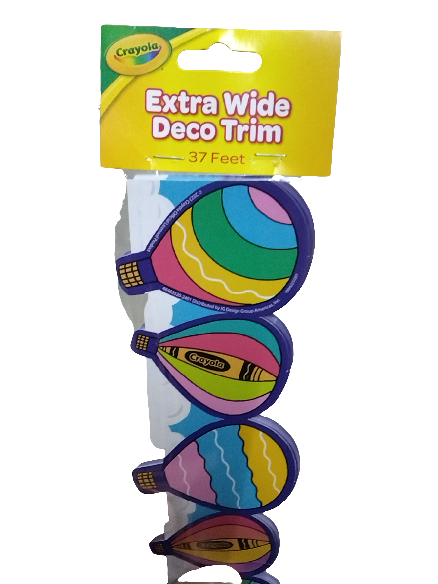 CRAYOLA® COLORS OF KINDNESS HOT BALLOONS BORDER