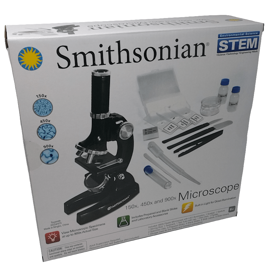 SMITHSONIAN MICROSCOPE KIT