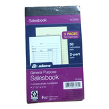 SALES ORDER BOOK CARBONLESS 2PT 3" X 5" PQ.3