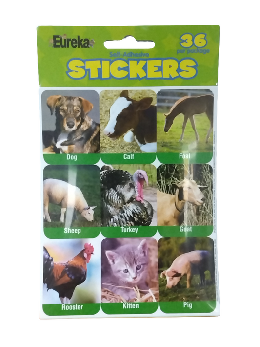 GIANTS STICKERS FARM ANIMALS