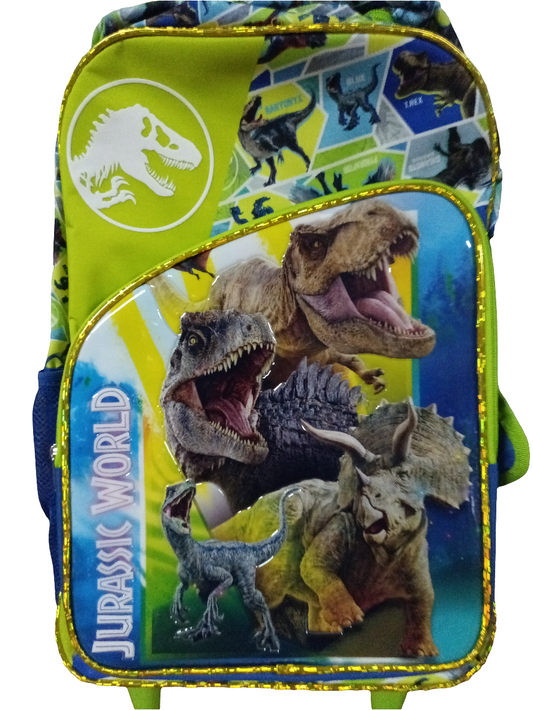 BACK PACK PRIMARIA C/R INFANTIL MASCULINO UNIVERSA JURASSIC WORLD