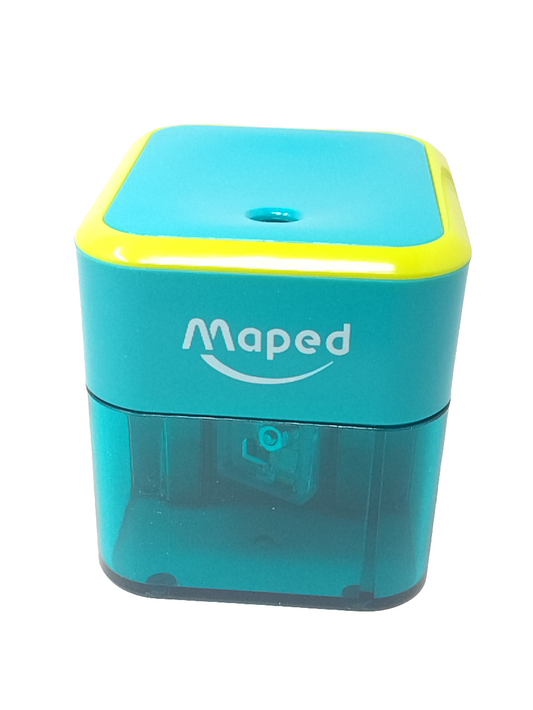 PENCIL SHARPERNER BATTERY AND CANISTER