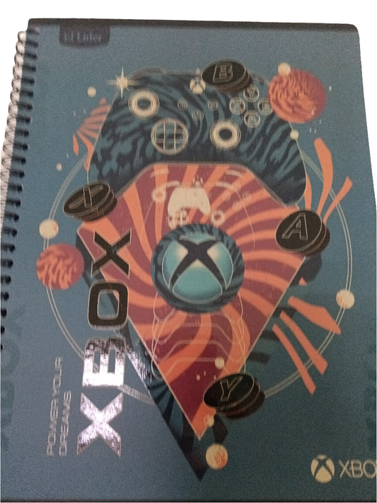 LIBRETA ESPIRAL XBOX