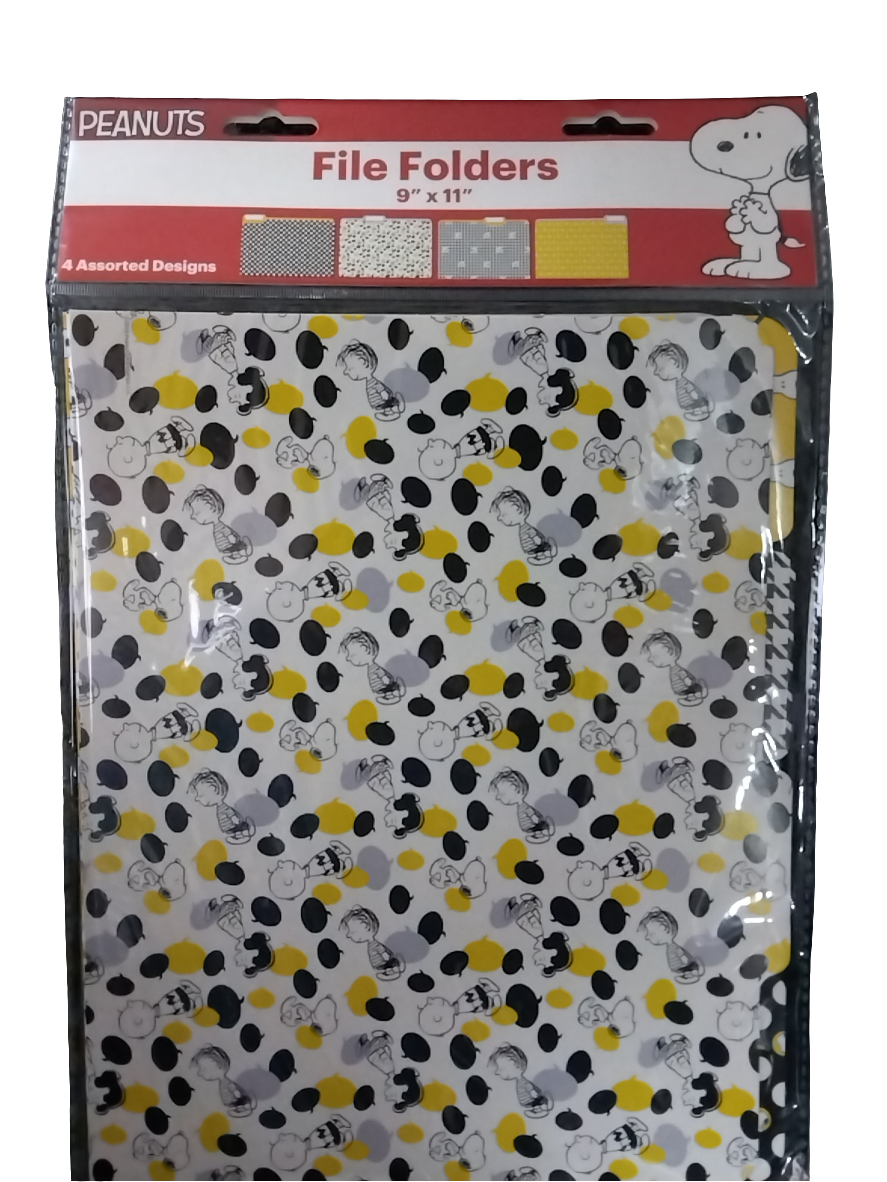 FILE FOLDERS PEANUTS TOUCH CLS